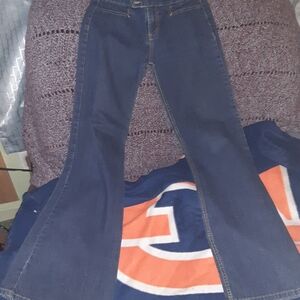 l.e.i. Women's Blue Flared Jeans